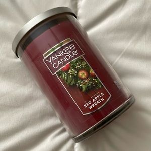 Yankee Candle Red Apple Wreath Large Candle